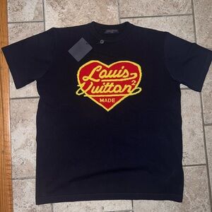 Louis Vuitton Heart Shirt size large